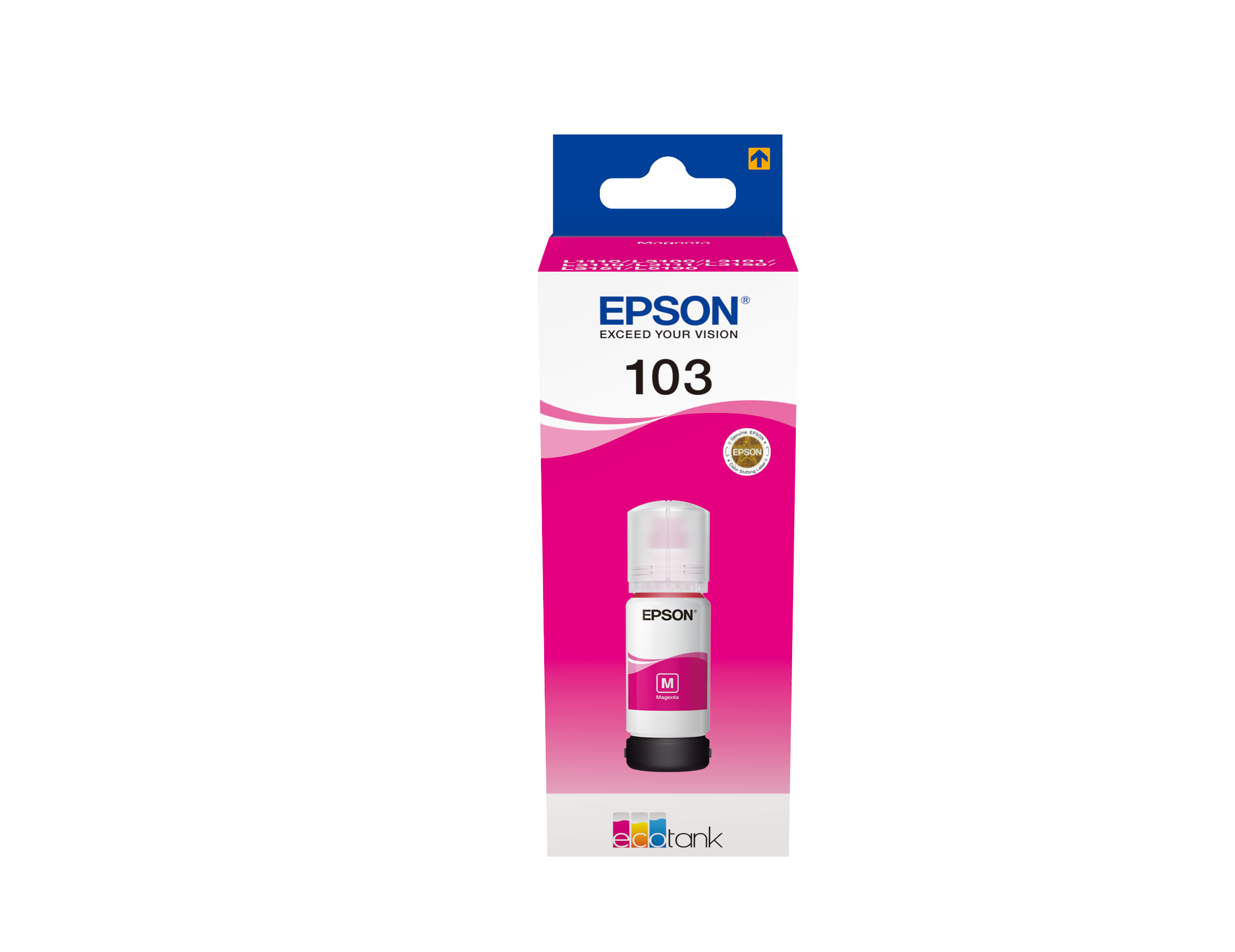 103 EcoTank Magenta ink bottle