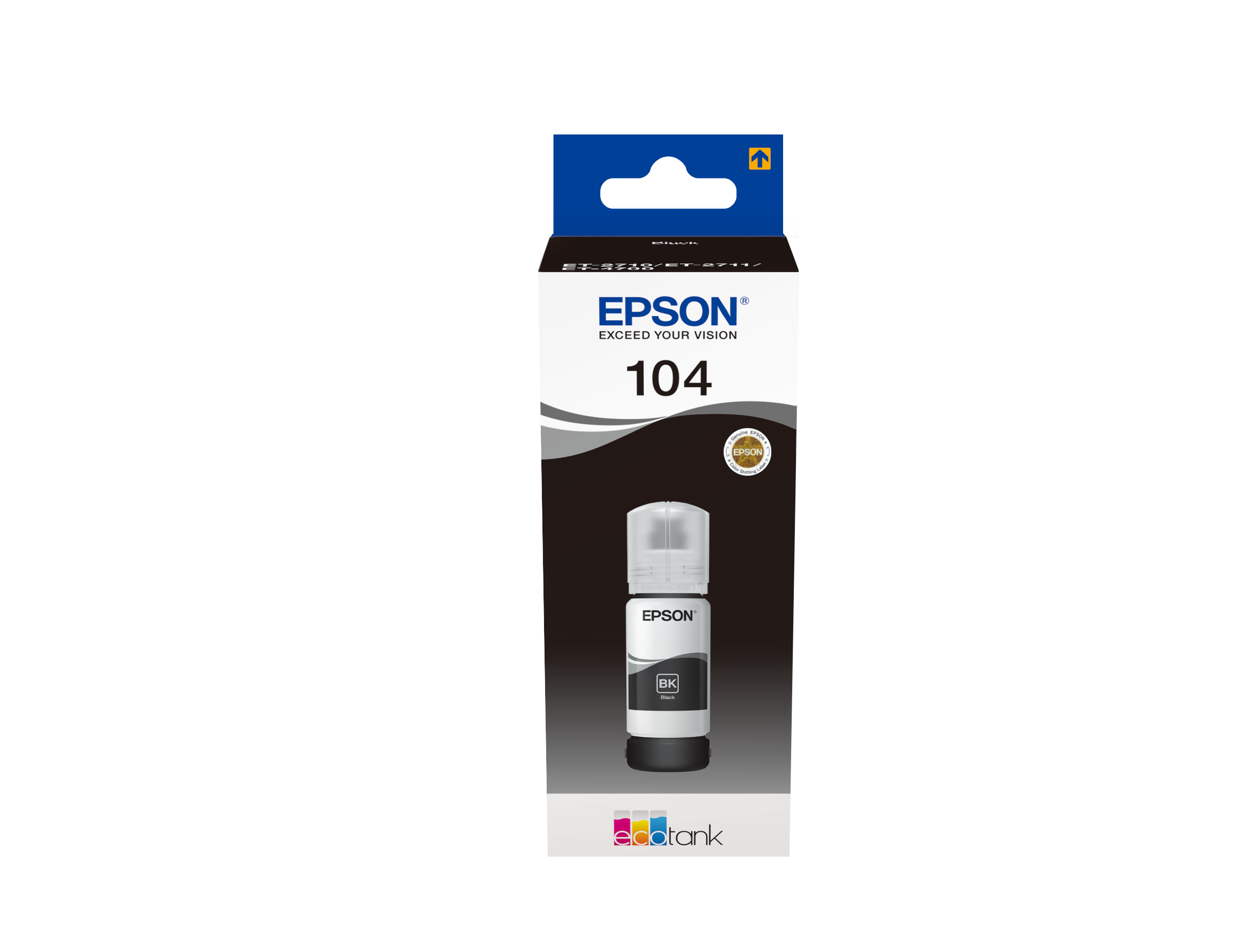 Pack Bouteilles EPSON 104 / C13T00P640 noir et couleur - bouteille d'encre  de marque EPSON