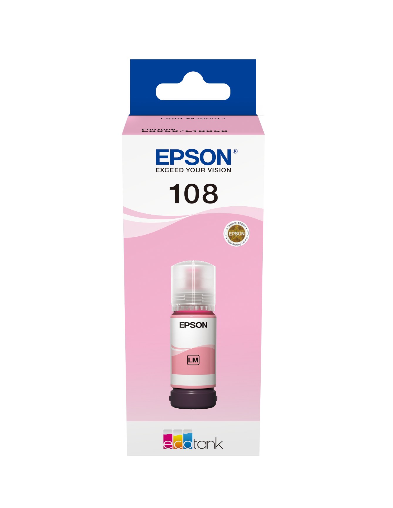 108 Ecotank Light Magenta Ink Bottle Ink Consumables Ink And Paper Products Epson Europe 9235