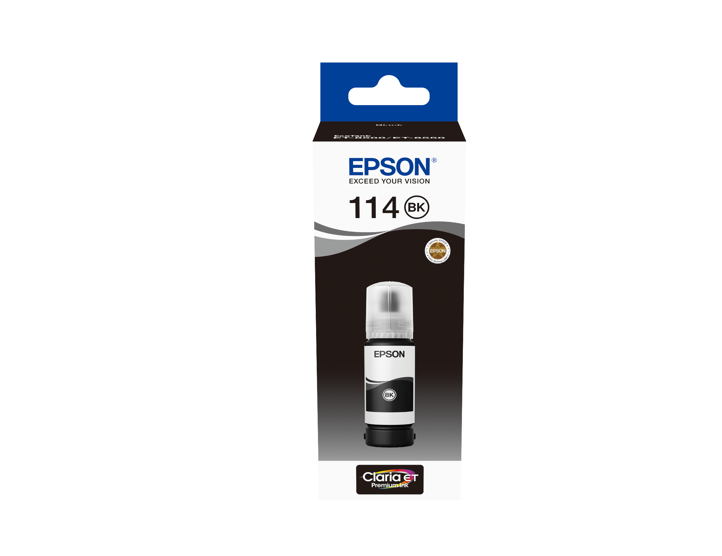 114 EcoTank Pigment Black ink bottle