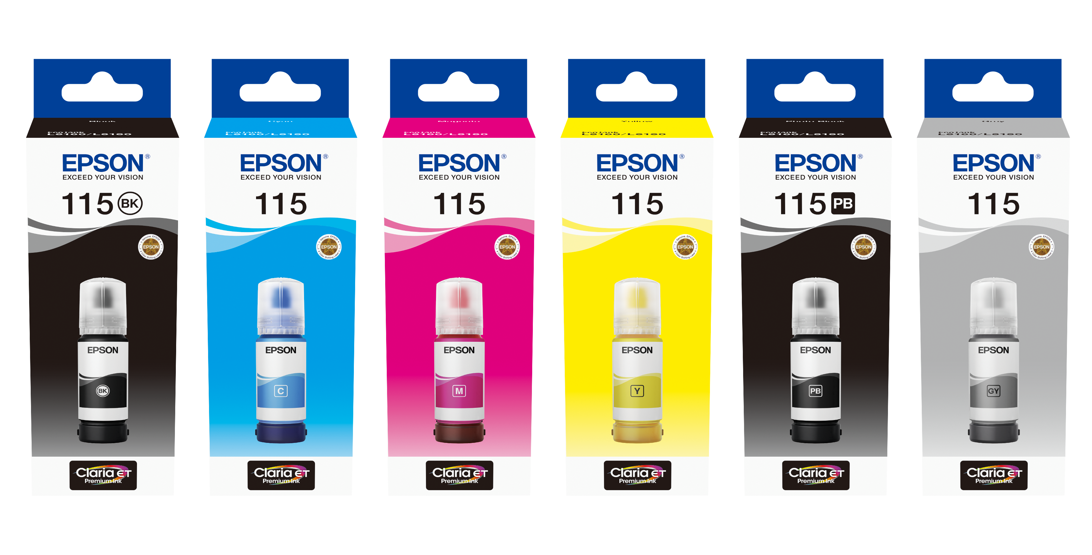 115 EcoTank Pigment Black ink bottle