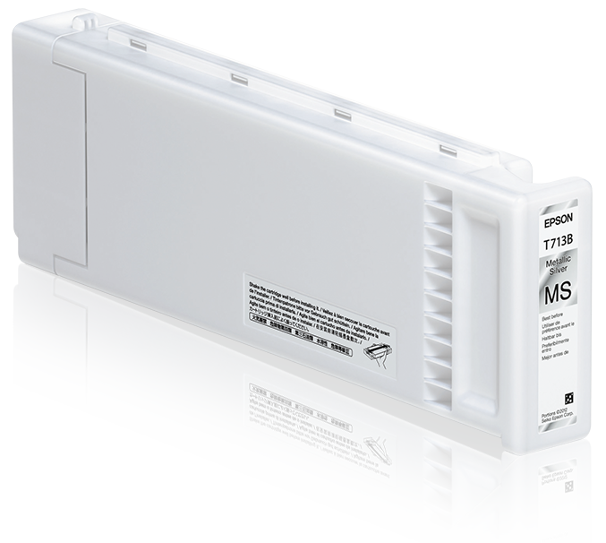 Singlepack UltraChrome GSX Metallic Silver T713B00 (350mL)