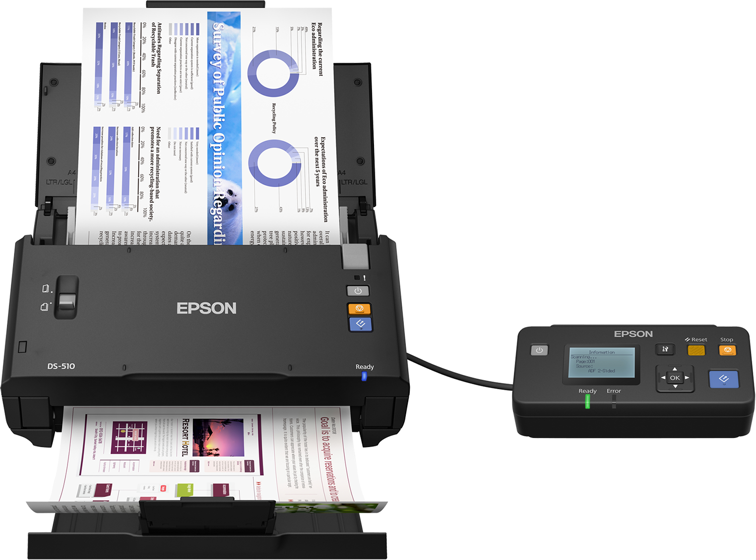 Per l'ufficio, Gamma di scanner Epson per l'ufficio, Scanner portatili