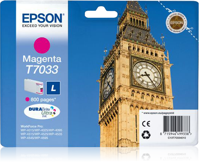 Ink Cartridge L Magenta 0.8k