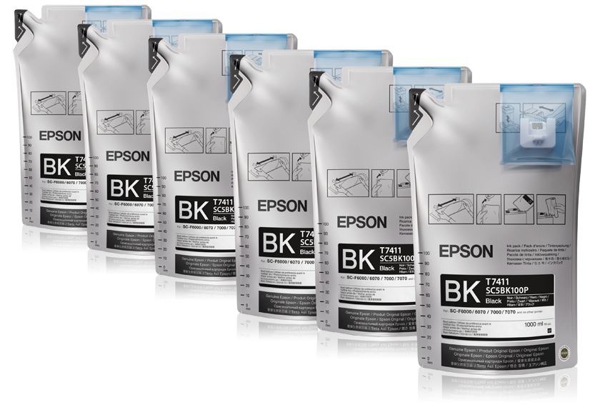 UltraChrome DS Black T741100 (1Lx6packs)