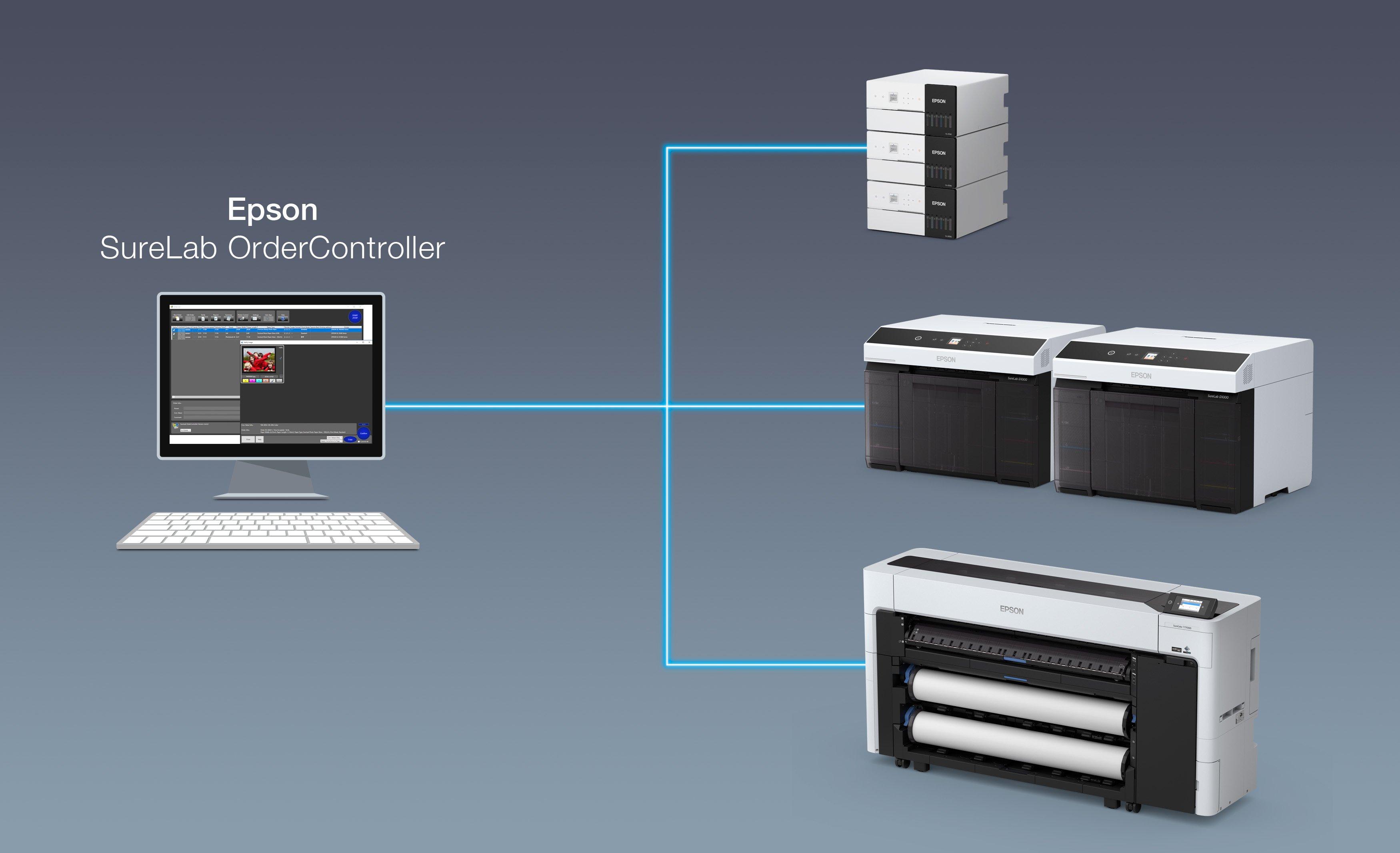 CARTE FOTOGRAFICHE EPSON GLOSSY per SureLab D500