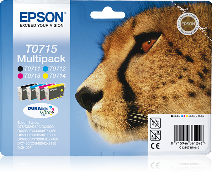 DURABrite Ultra Ink (Gepard Inks) | Blæk | Blæk papir | Produkter | Epson Danmark