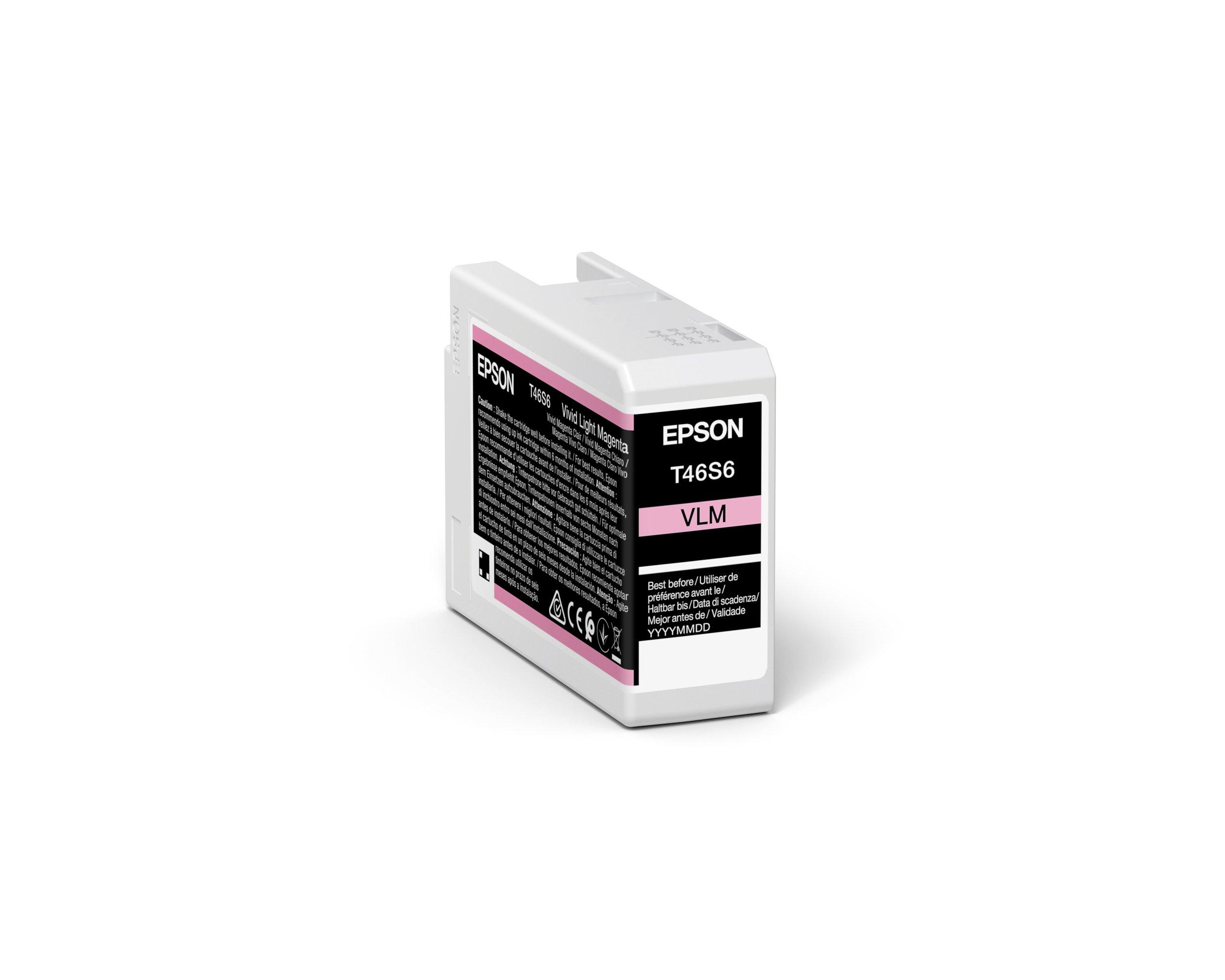 Singlepack Vivid Light Magenta T46S6 UltraChrome Pro 10 ink 25ml