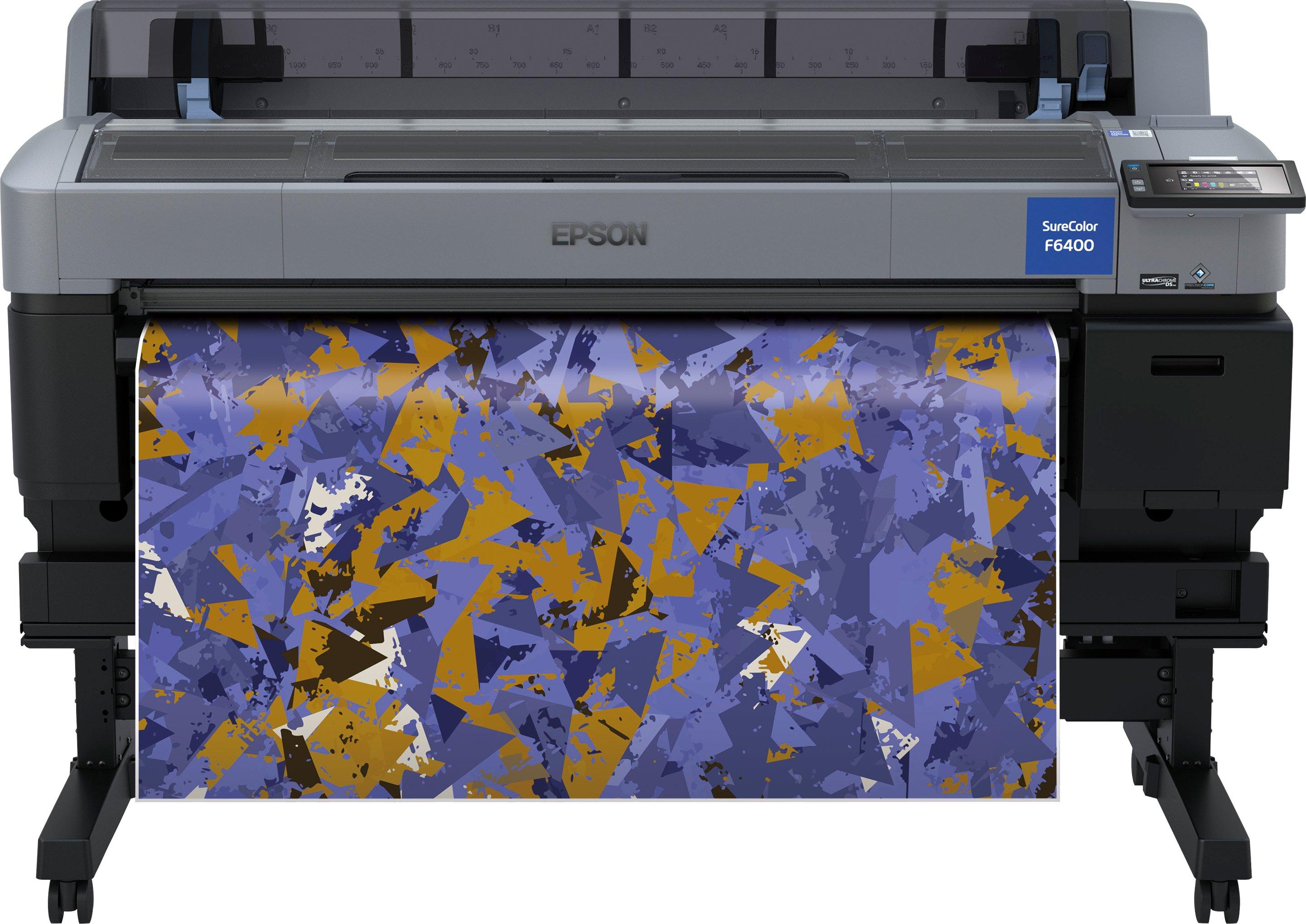 Imprimante de sublimation Epson SureColor SC-F6400H - Noir HDK - Avec  enrouleur