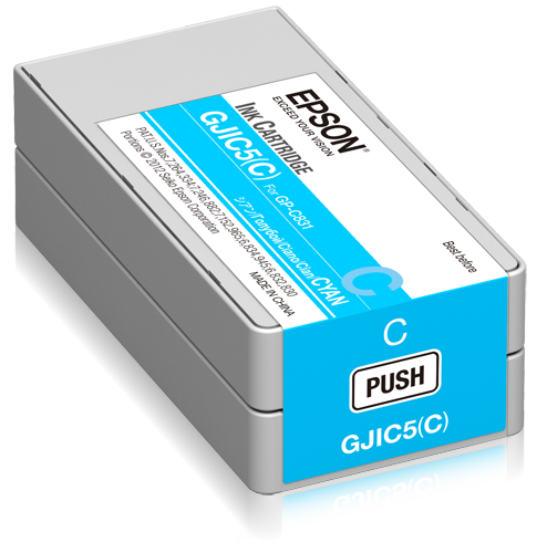 GJIC5(C): Ink cartridge for ColorWorks C831 (Cyan)
