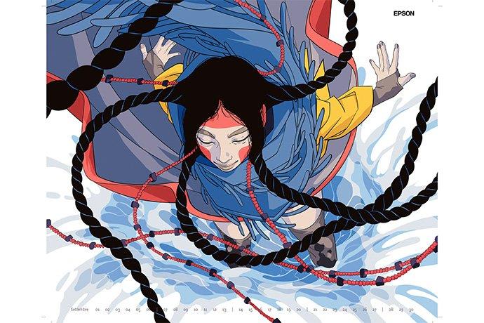 Settembre calendario Gloria Pizzilli Epson 2026