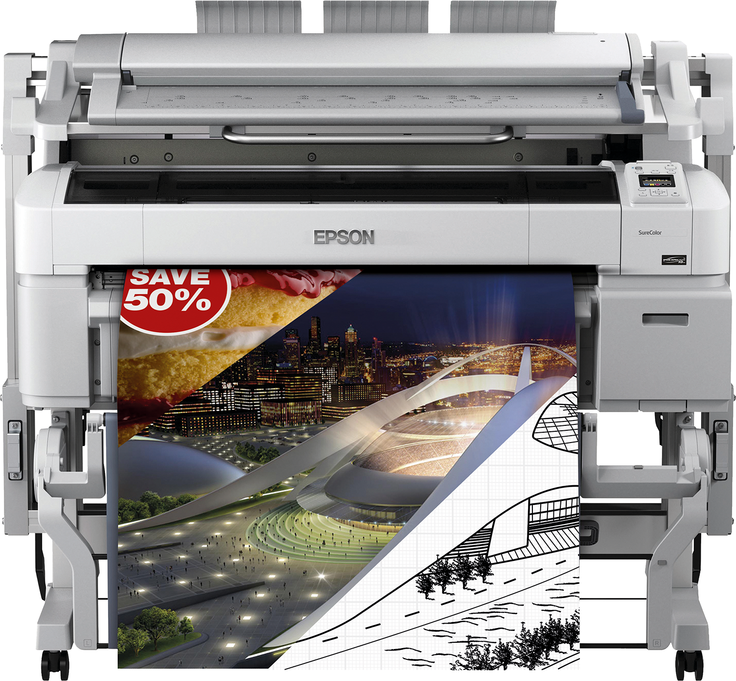 SureColor SC-T5200 MFP with 320GB HDD | Grootformaat-printer | Printers ...