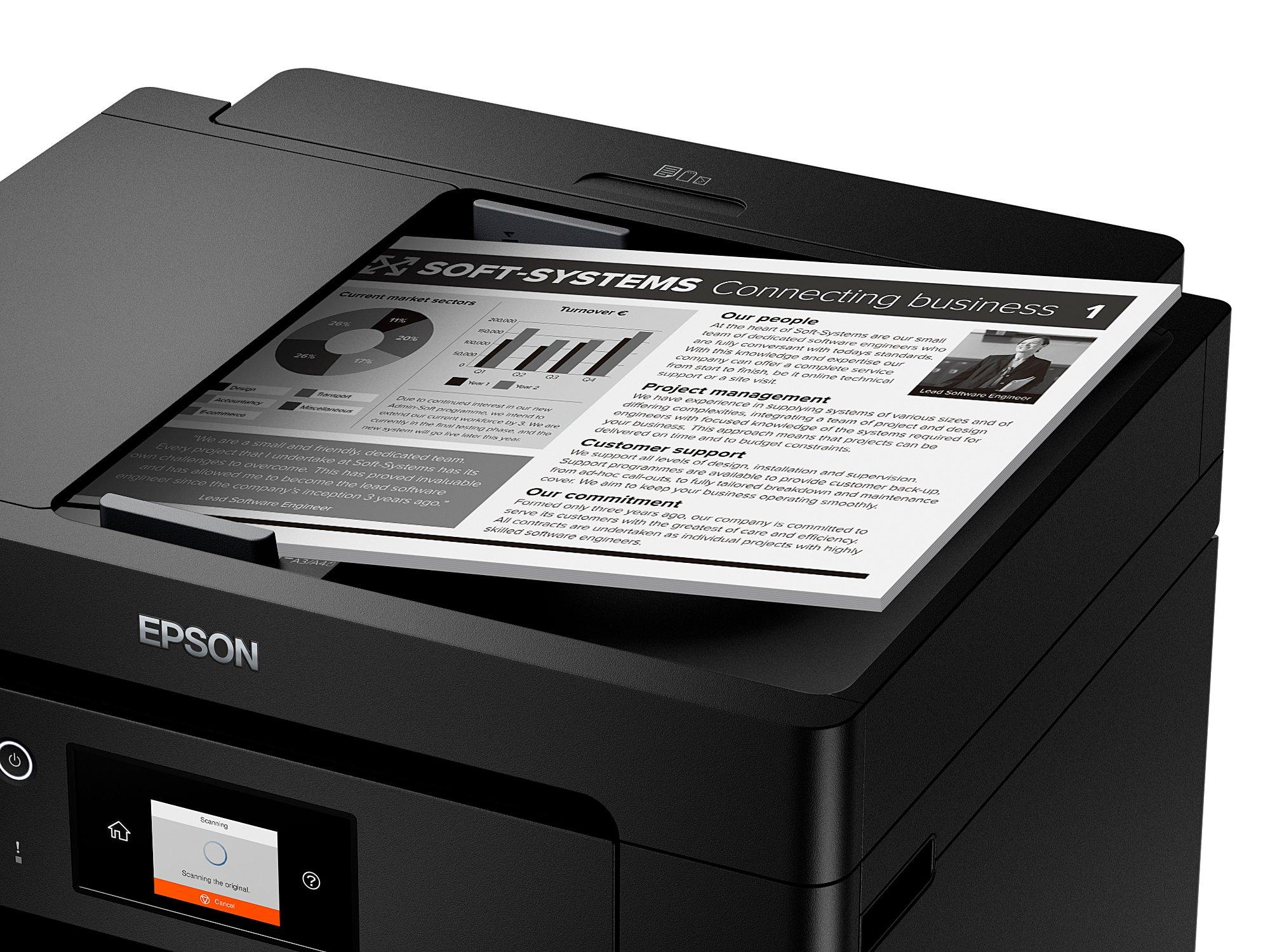 Epson EcoTank Pro ET-M16680 Low Cost A3 Mono Printer - C11CJ41405BY