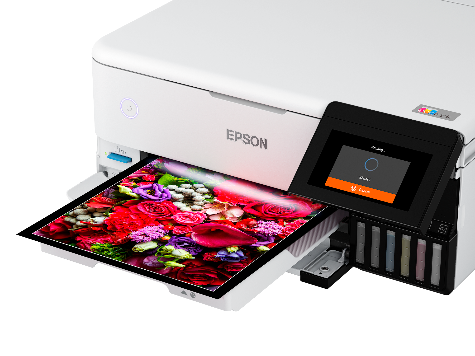 Imprimante à jet d'encre multifonction Epson EcoTank ET-8500 A4