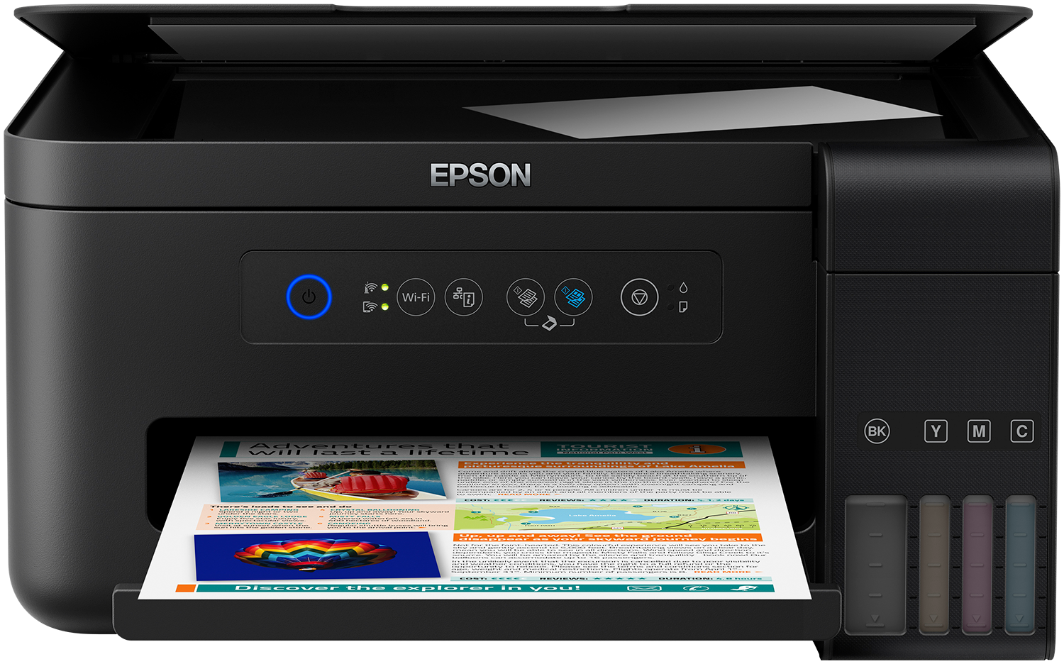 Компактное мфу для дома с wifi. Принтер Epson l4150. Epson l3101. Струйное МФУ Epson l4150. МФУ Epson l3151.