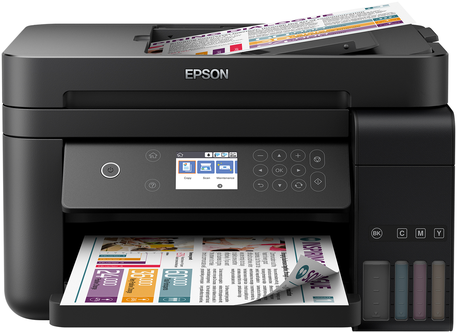 baggrund Ulempe Mos Epson EcoTank ET-3750 Support | Epson Republic of Ireland