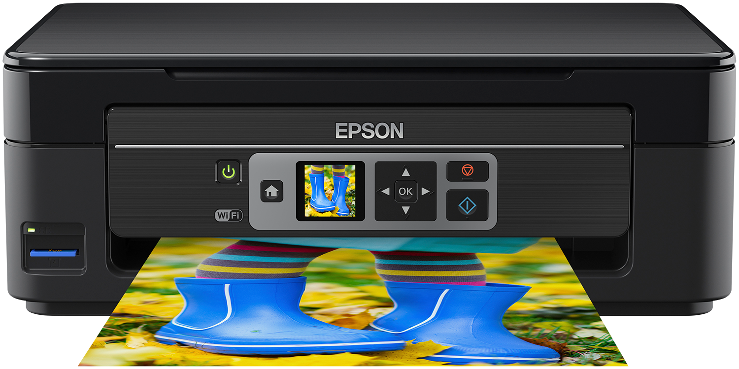 Epson Impresora Expression Home XP-2200, multifunción 3 en 1:  escáner/copiadora, A4, inyección de tinta a color, Wi-Fi Direct, cartuchos