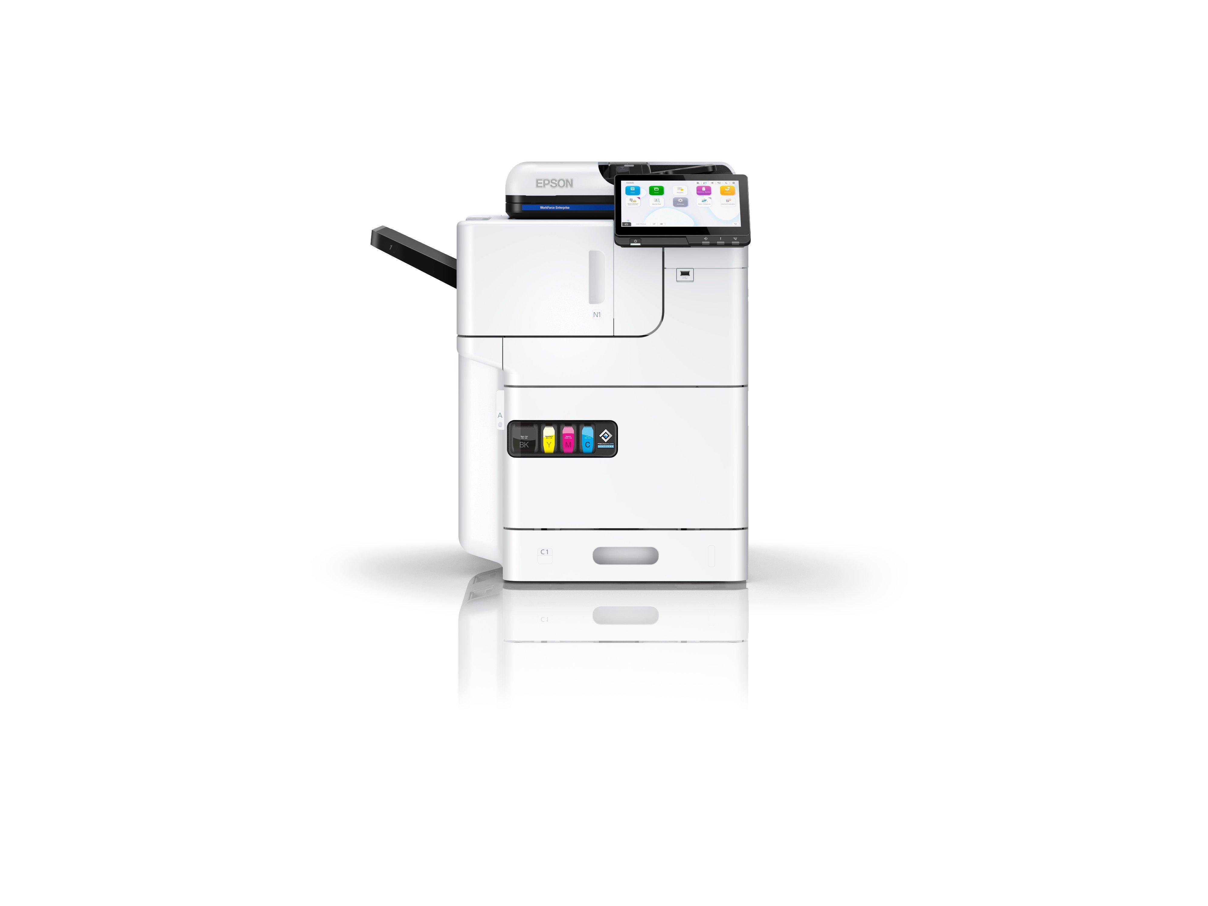 Stampante multifunzione a colori WorkForce Enterprise AM-C550z A4 con fascicolatore interno