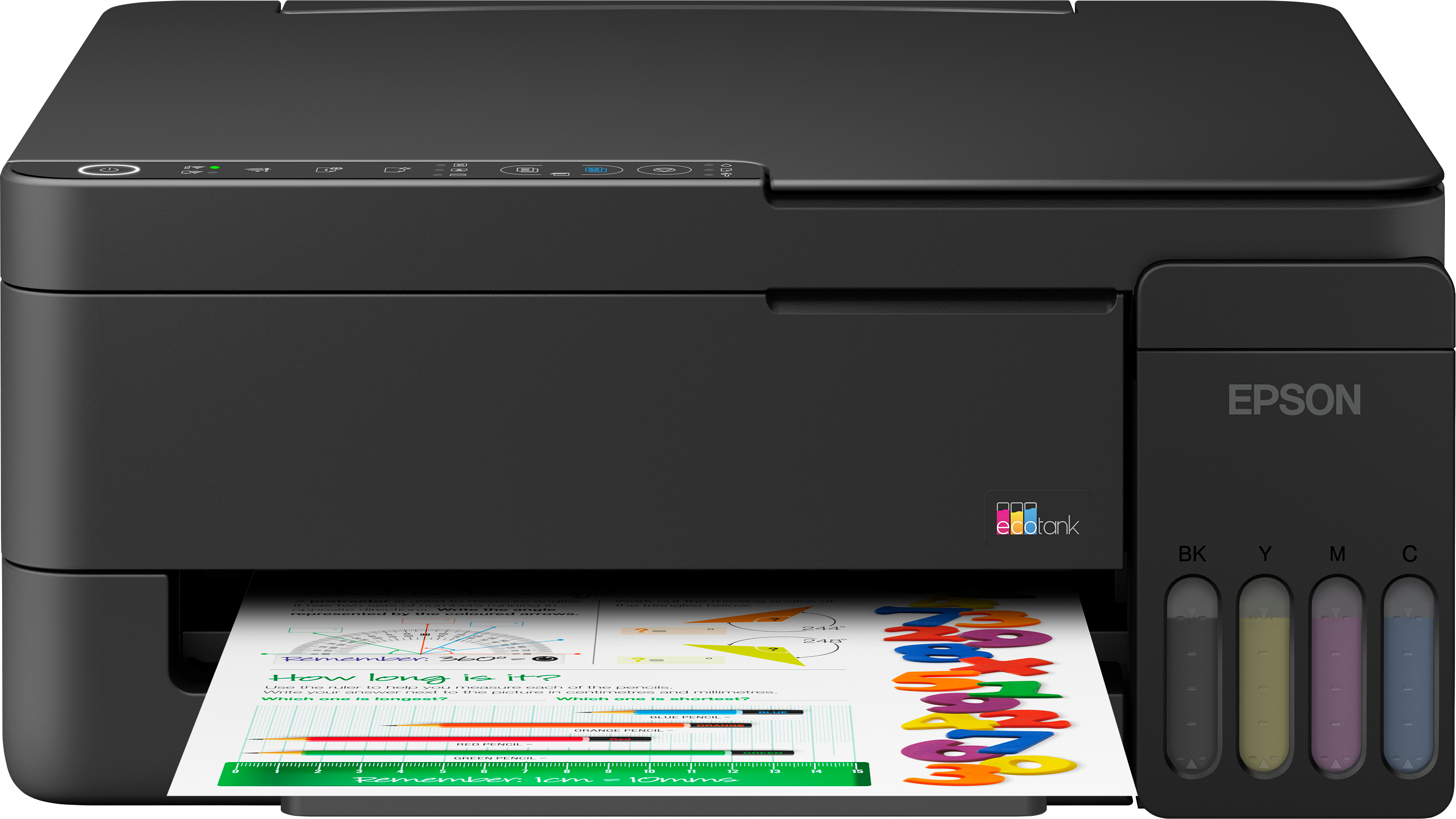 EcoTank ET-2914 A4-Multifunktions-Wi-Fi- und AirPrint-Tintentankdrucker, mit einem im Lieferumfang enthaltenen Vorrat an Tinte für bis zu 3 Jahre