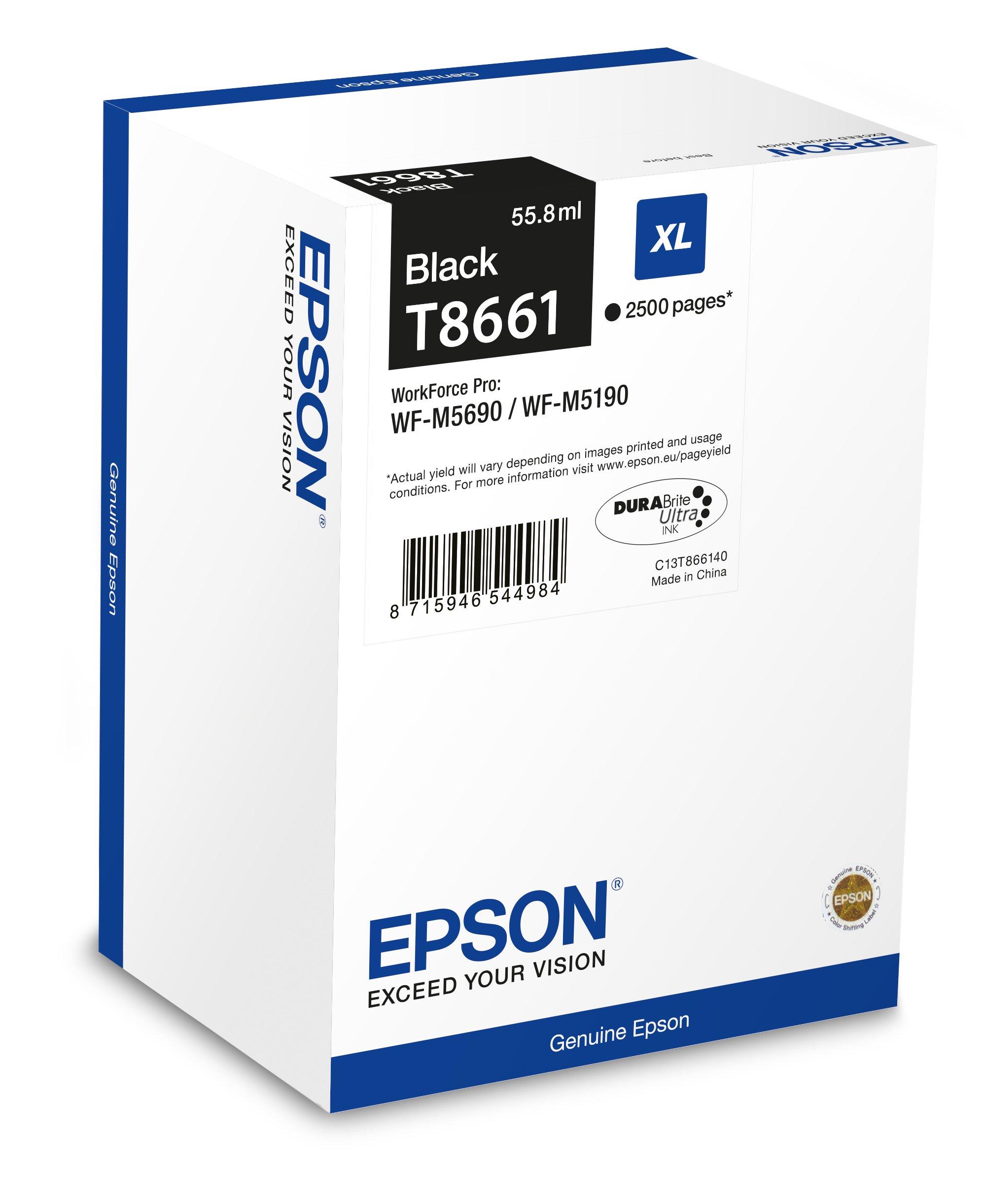 Ink Cartridge Black 2.5K Ink Consumables Ink Paper Products Epson United Kingdom