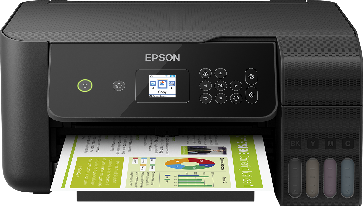 Eco-tank-inkt voor Epson ET-2721 C13T00P440 geel