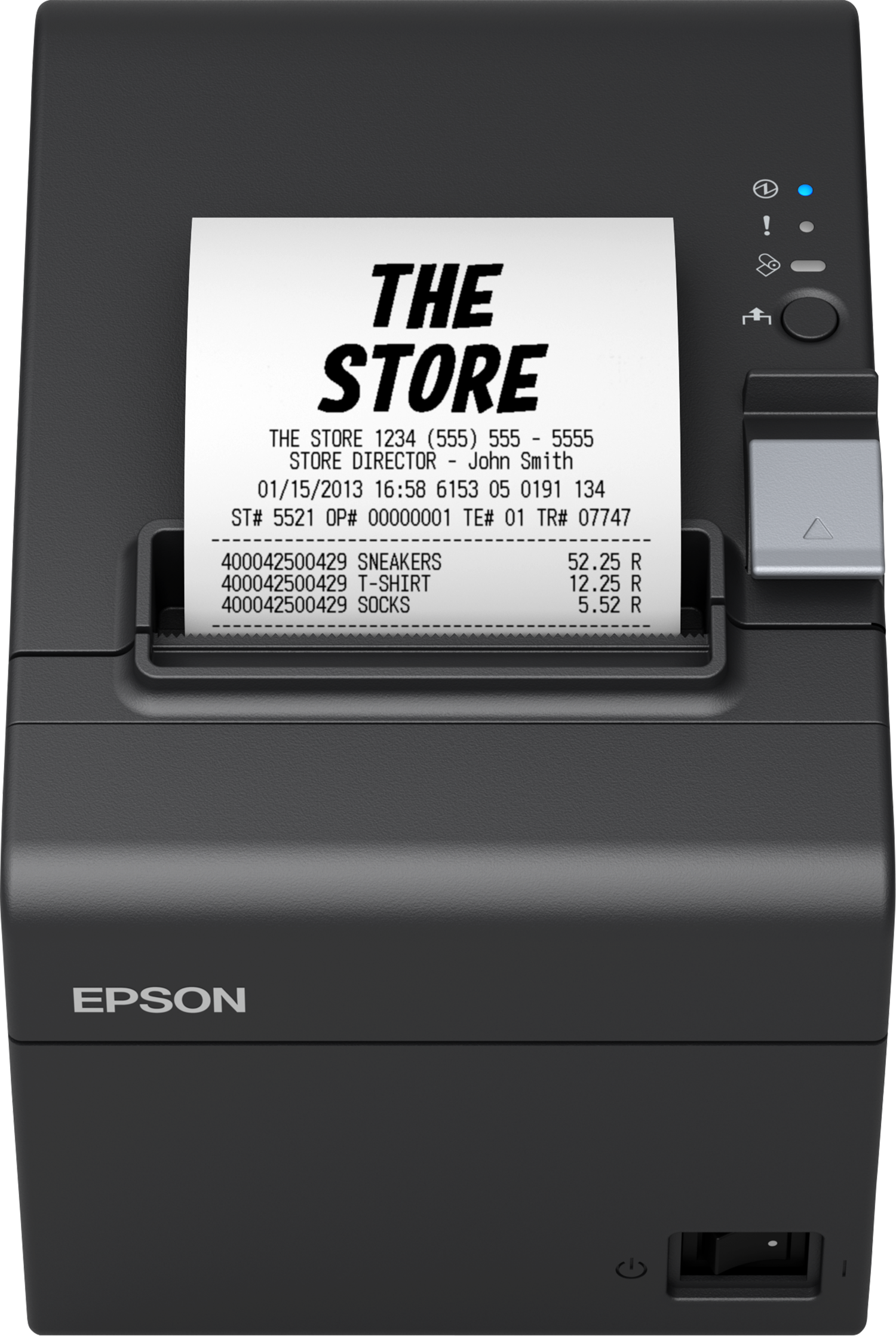 Epson TM-T20III (011A0): USB + Serial, PS, Blk, UK, PC POS Printers, Stampanti  POS, Retail, Prodotti