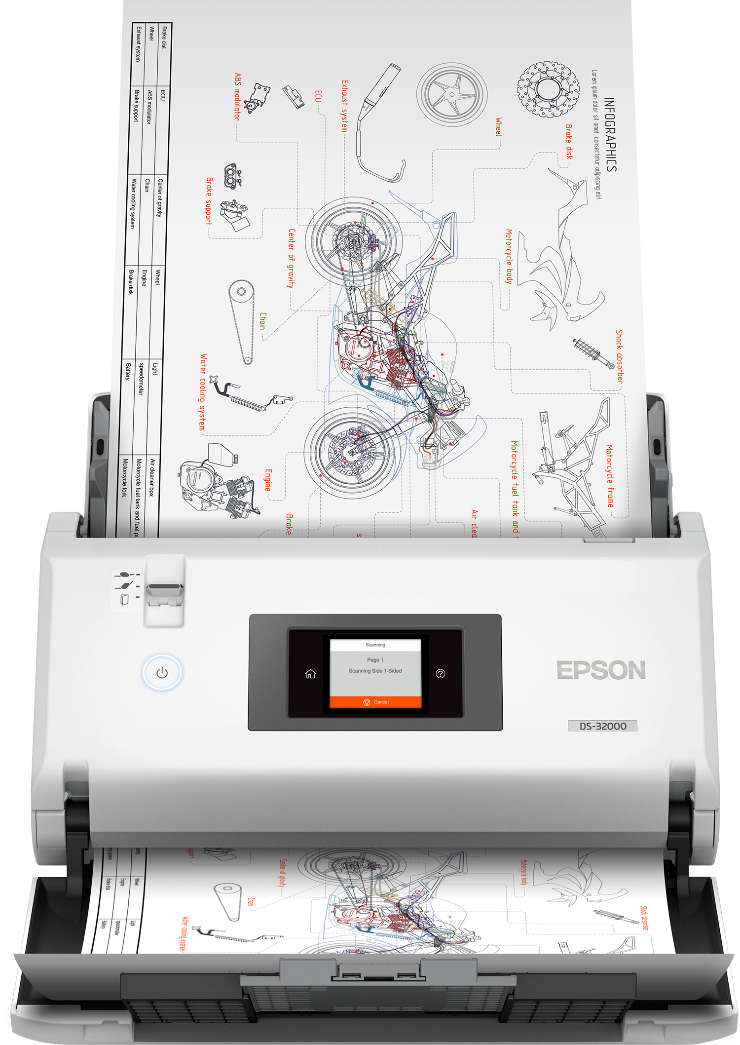 WorkForce DS-32000 | skaner do dokumentów | Skanery | Produkty