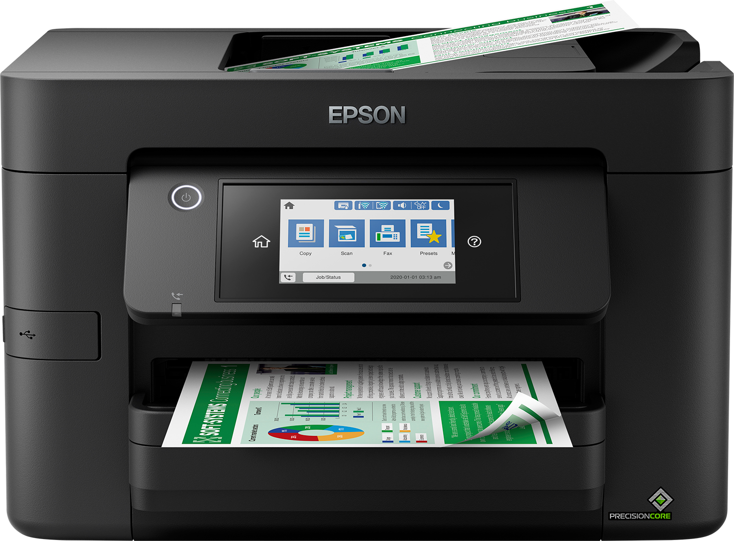 Epson C11CH90402 Stampante Inkjet 33PPM Wifi WF-2810DWF Nero