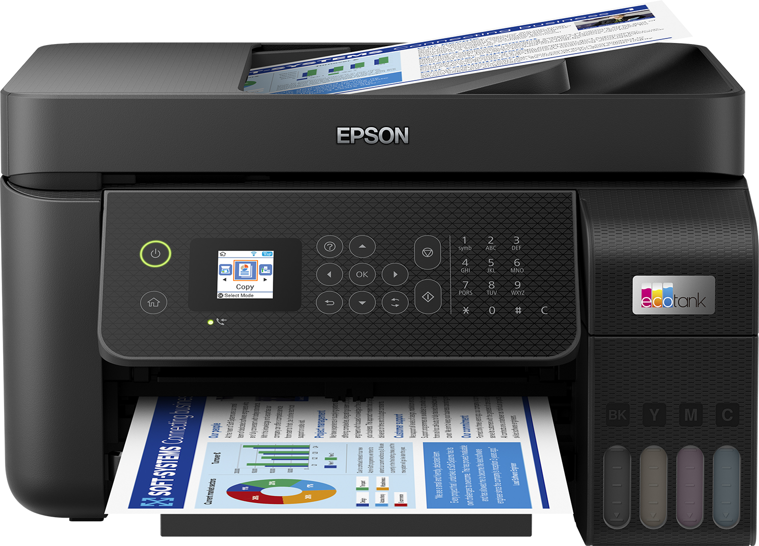 Impresora Mult. Epson L5290, USB, WIFI, LAN, ADF (C11CJ65303