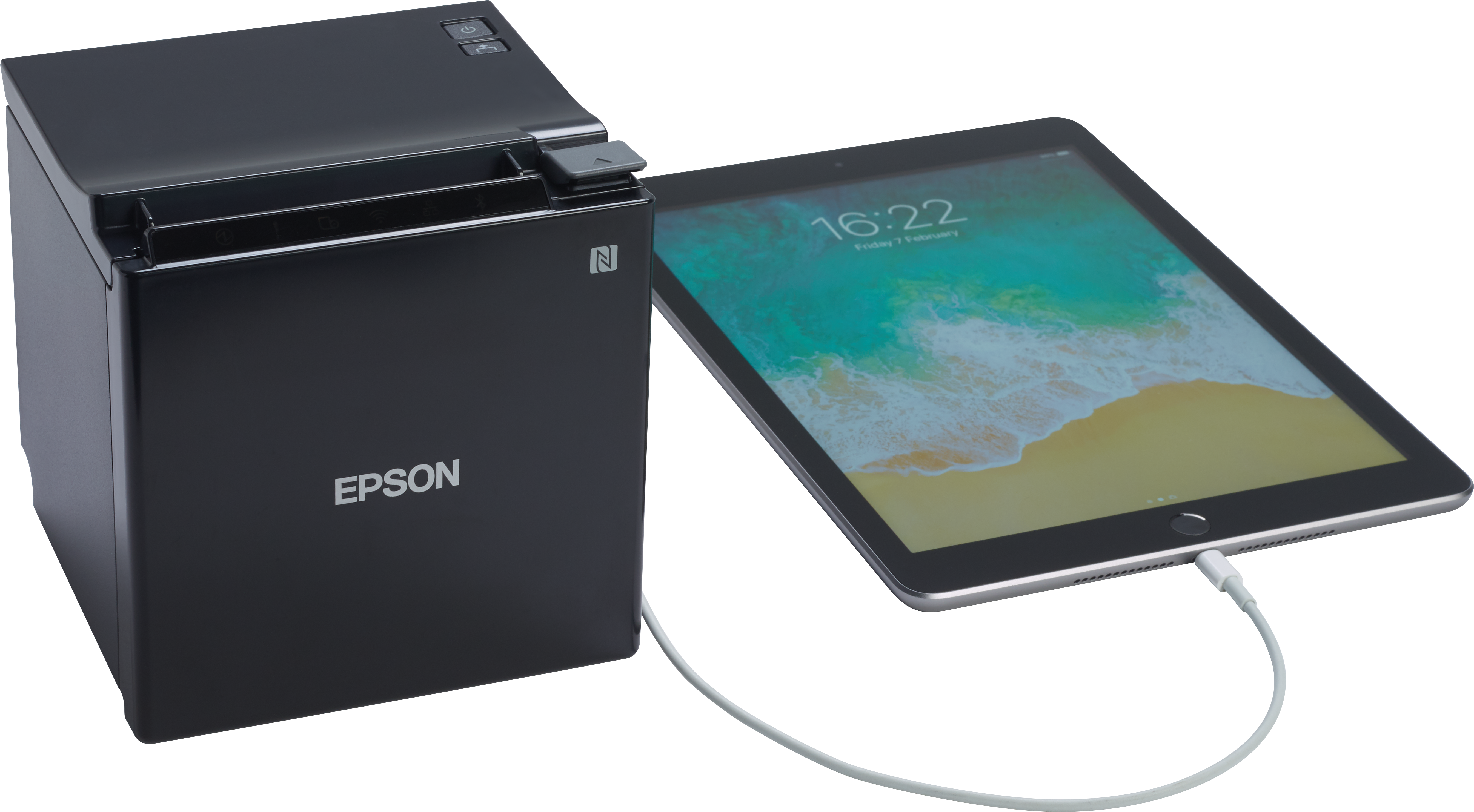 Comment installer et configurer l'imprimante ticket epson TM-M30 en wifi