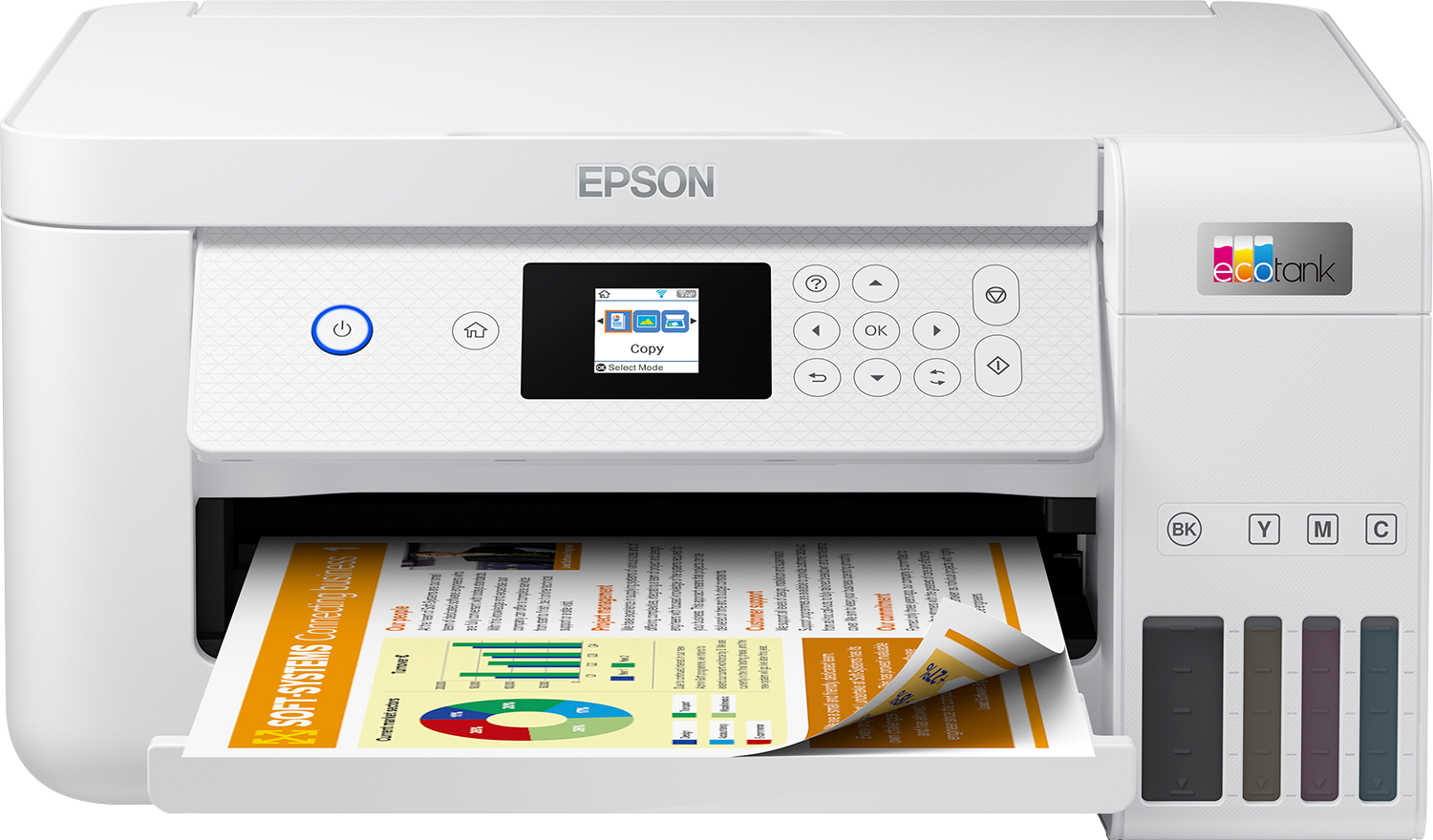 EcoTank ET-2856 | Consumenten | Inkjetprinters | | Producten | Epson Nederland