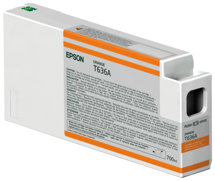 Singlepack Orange T636A00 UltraChrome HDR 700 ml