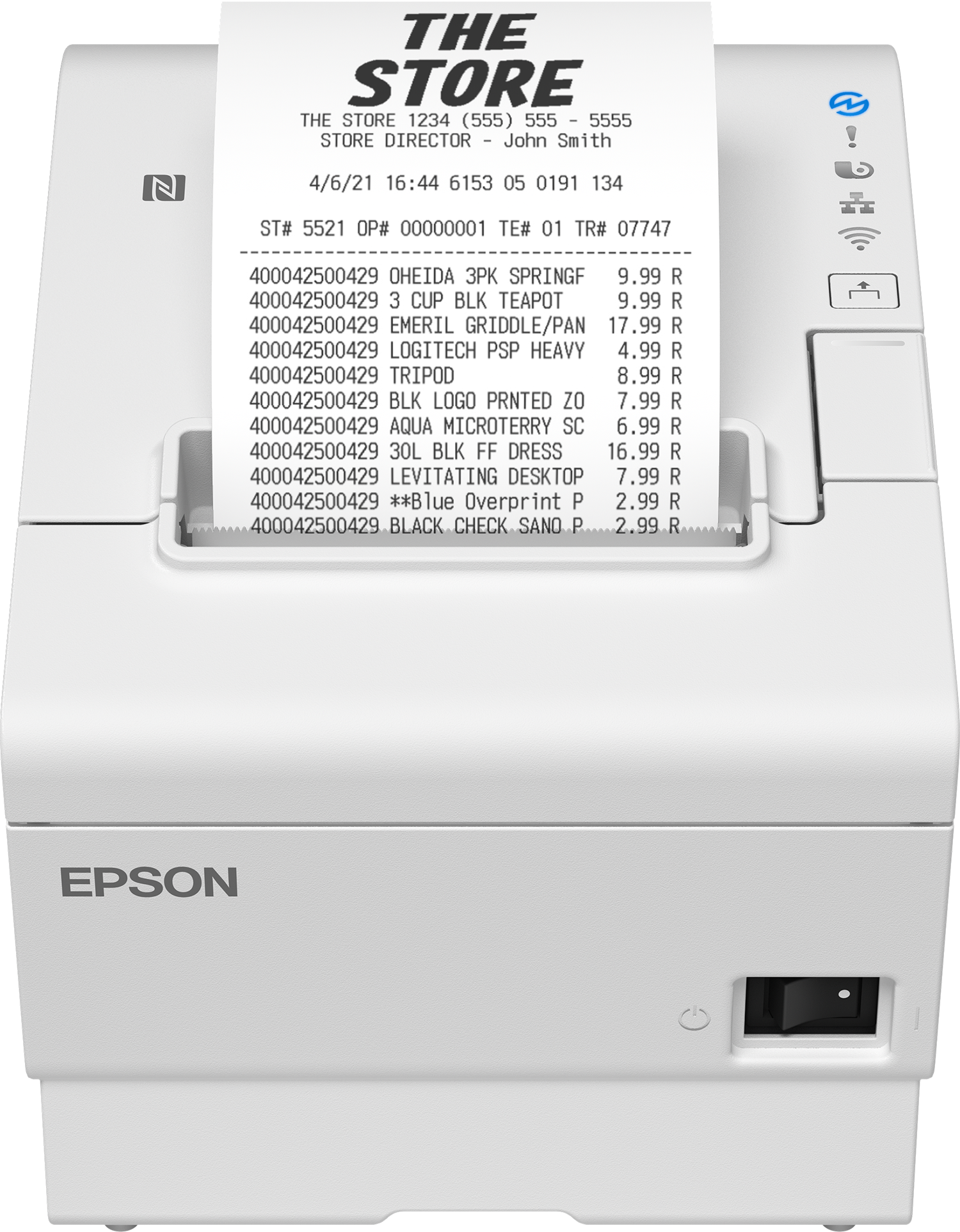 EPSON STAMPANTE POS TM-T88VII USB ETH EPOS