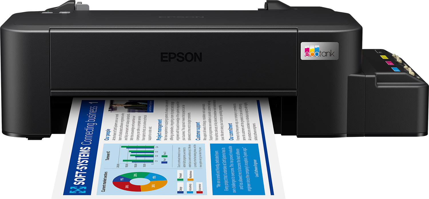 Epson EcoTank L121 Imprimante à réservoirs rechargeables (C11CD76413) - EVO  TRADING