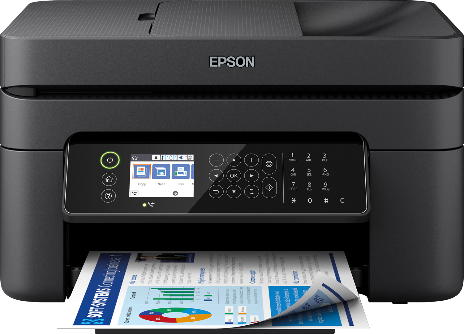 Epson WorkForce WF-2810 Multifunction Printer [Discontinued]