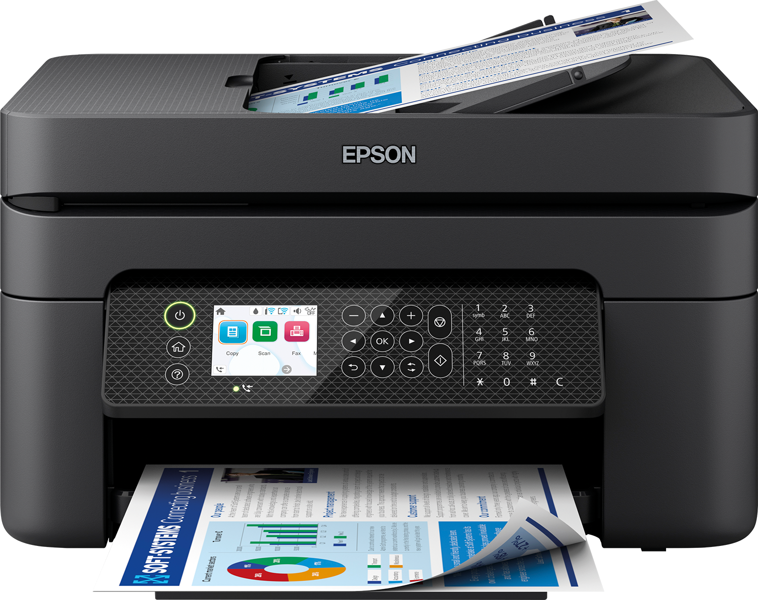 Imprimante jet d'encre EPSON WorkForce WF-2950DWF + Cartouche d