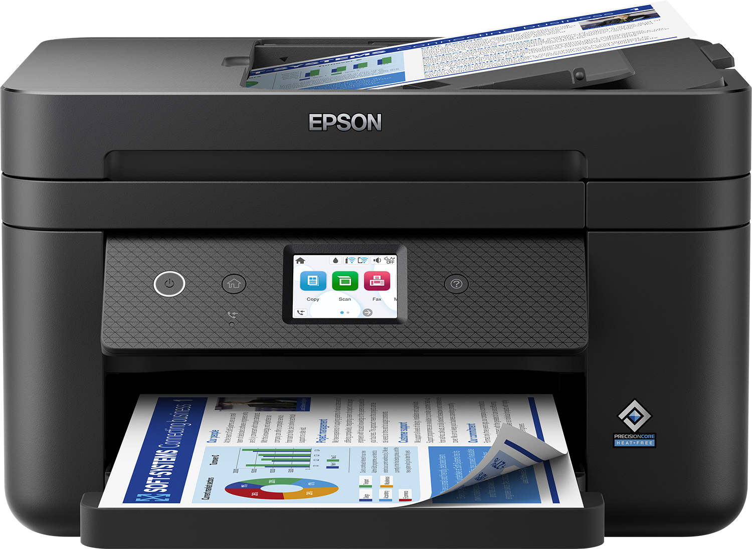 Multifunzione Inkjet EPSON WorkForce WF-2820DWF Nero - WiFi Fronte/Retro