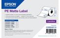 PE Matte Label - Die-cut Roll: 102mm x 152mm, 800 labels