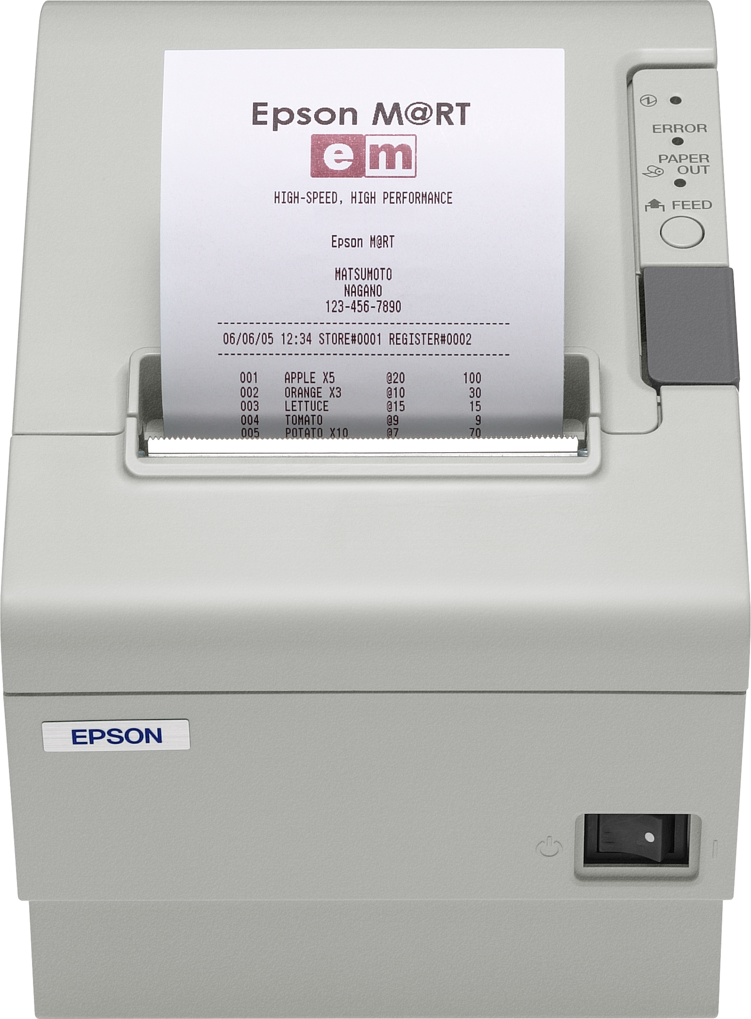 Epson TM-T88IV (011): Serial, W/O PS, ECW | PC POS Printers | POS.