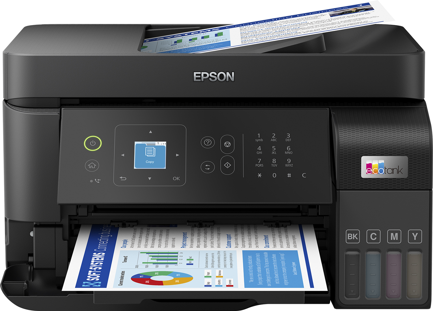 Epson Printer keeps saying out of paper, what should I do?
