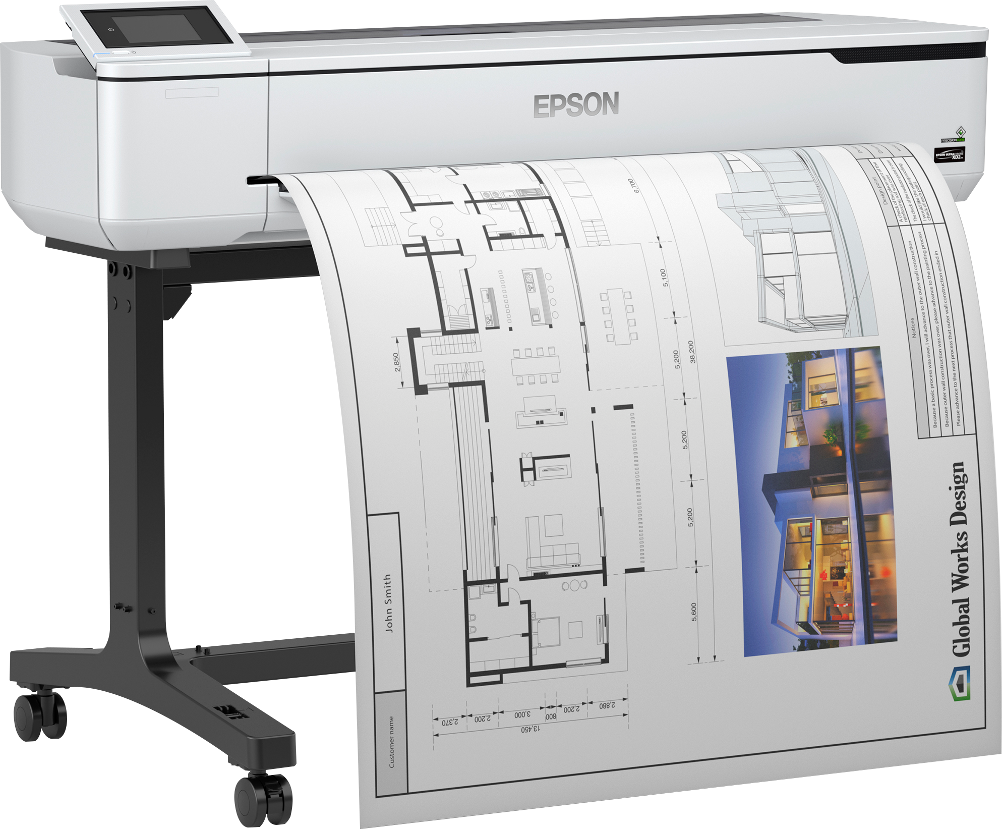 SureColor SC-T5100 - Wireless Printer (with Stand) | LFP 