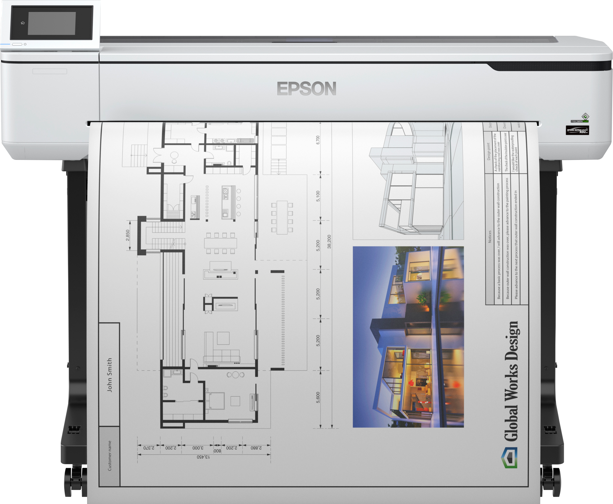 SureColor SC-T5100 - Wireless Printer (with Stand) | LFP 