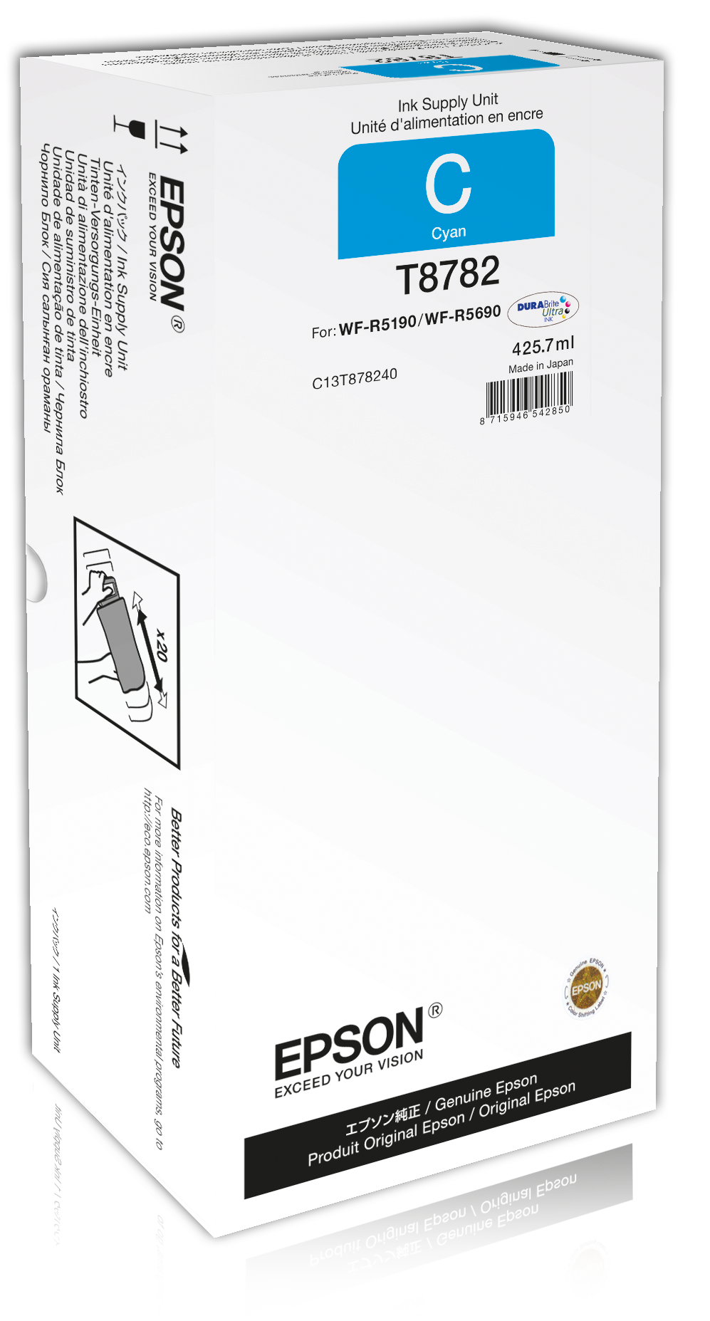 WorkForce Pro WF-R5xxx series Cyan XXL Ink Supply Unit