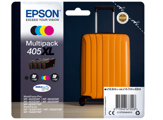Defective leader Misunderstand Epson DURABrite Ultra Suitcase – 405/405XL | Mustetarvikkeet | Musteet ja  paperit | Tuotteet | Epson Suomi