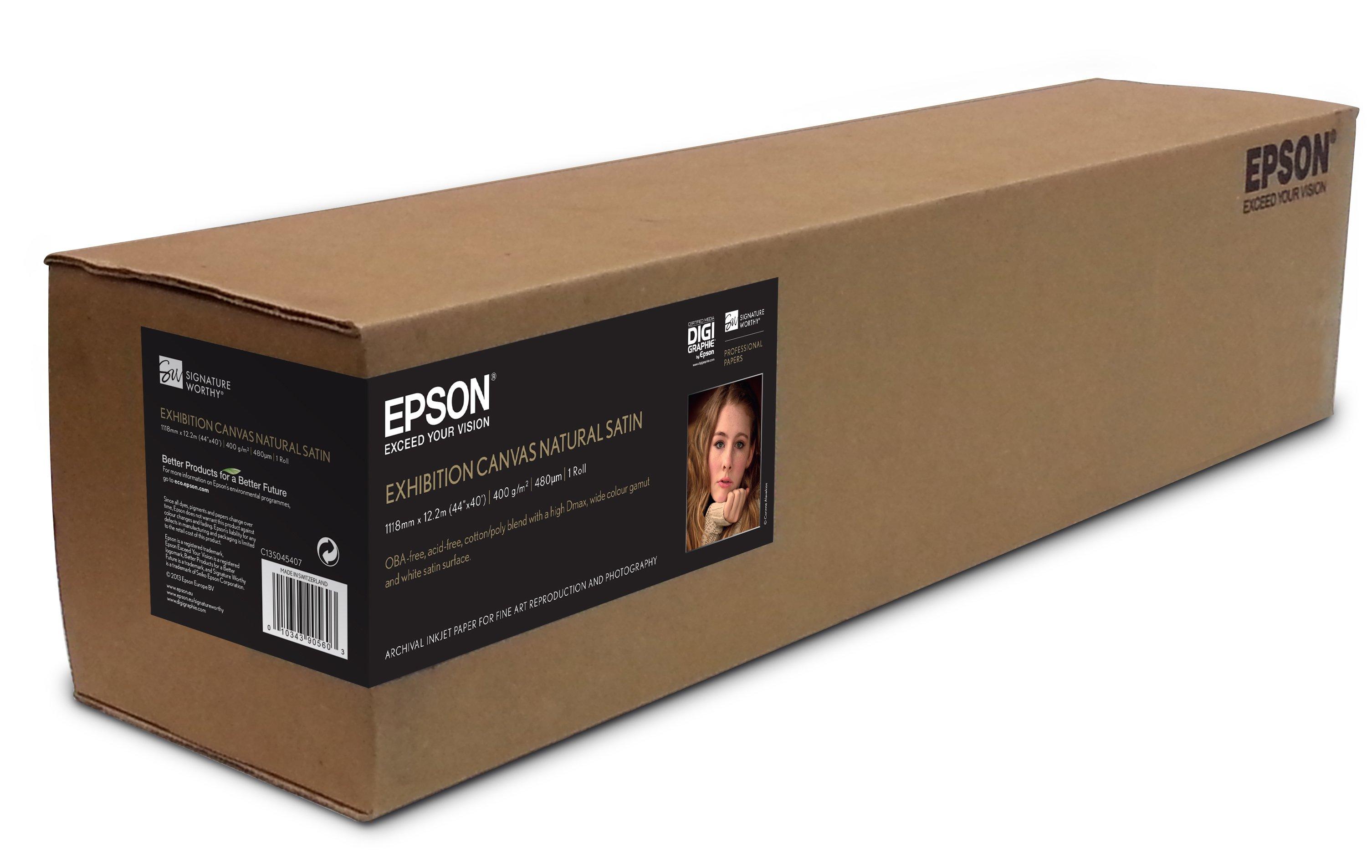 Exhibition Canvas Natural Satin 44"x12.2m