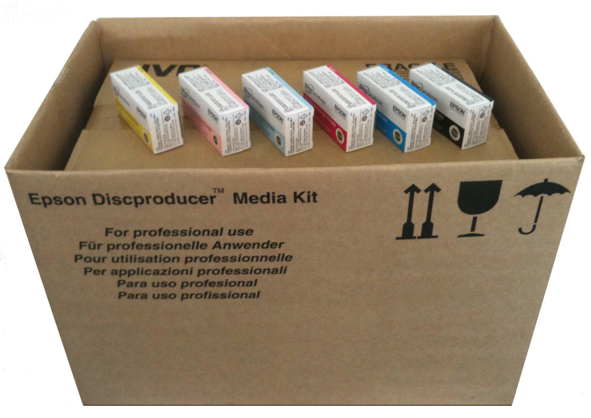 Epson Discproducer JVC WaterShield Mediakit, DVD x 900 + inkset | Ink ...