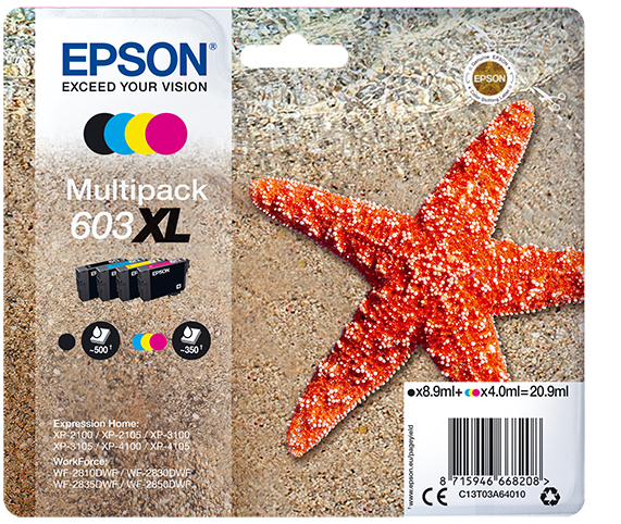 EPSON 603 XL multipack lire descriptif EUR 38,00 - PicClick FR