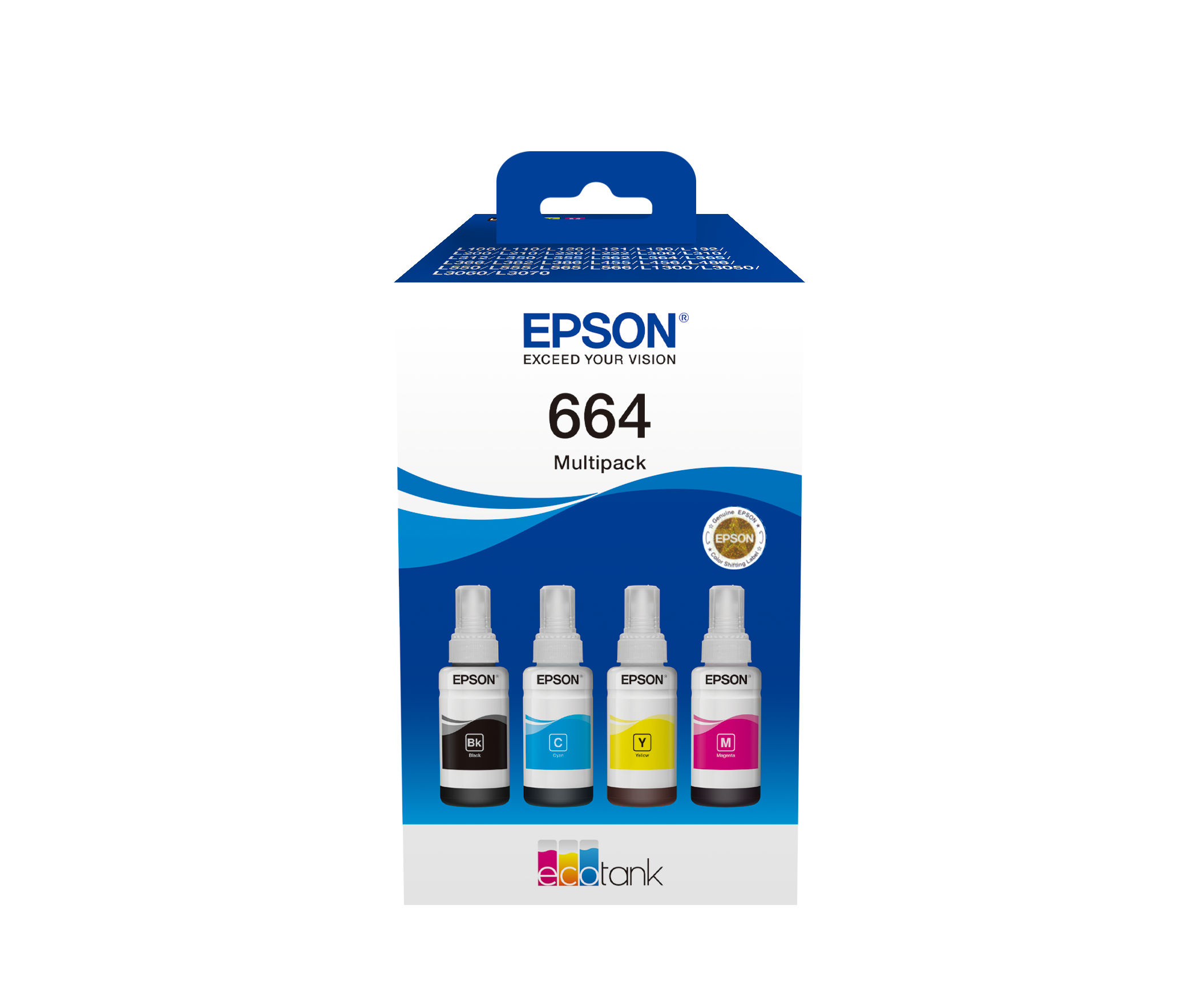 664 Ecotank 4 Colour Multipack Inkoustový Spotřební Materiál Inkoust And Papír Produkty 1322