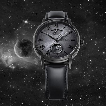 Feb 2024 – Orient Star M45 F7 Mechanical Moon Phase Model with Grey Gradation Dial