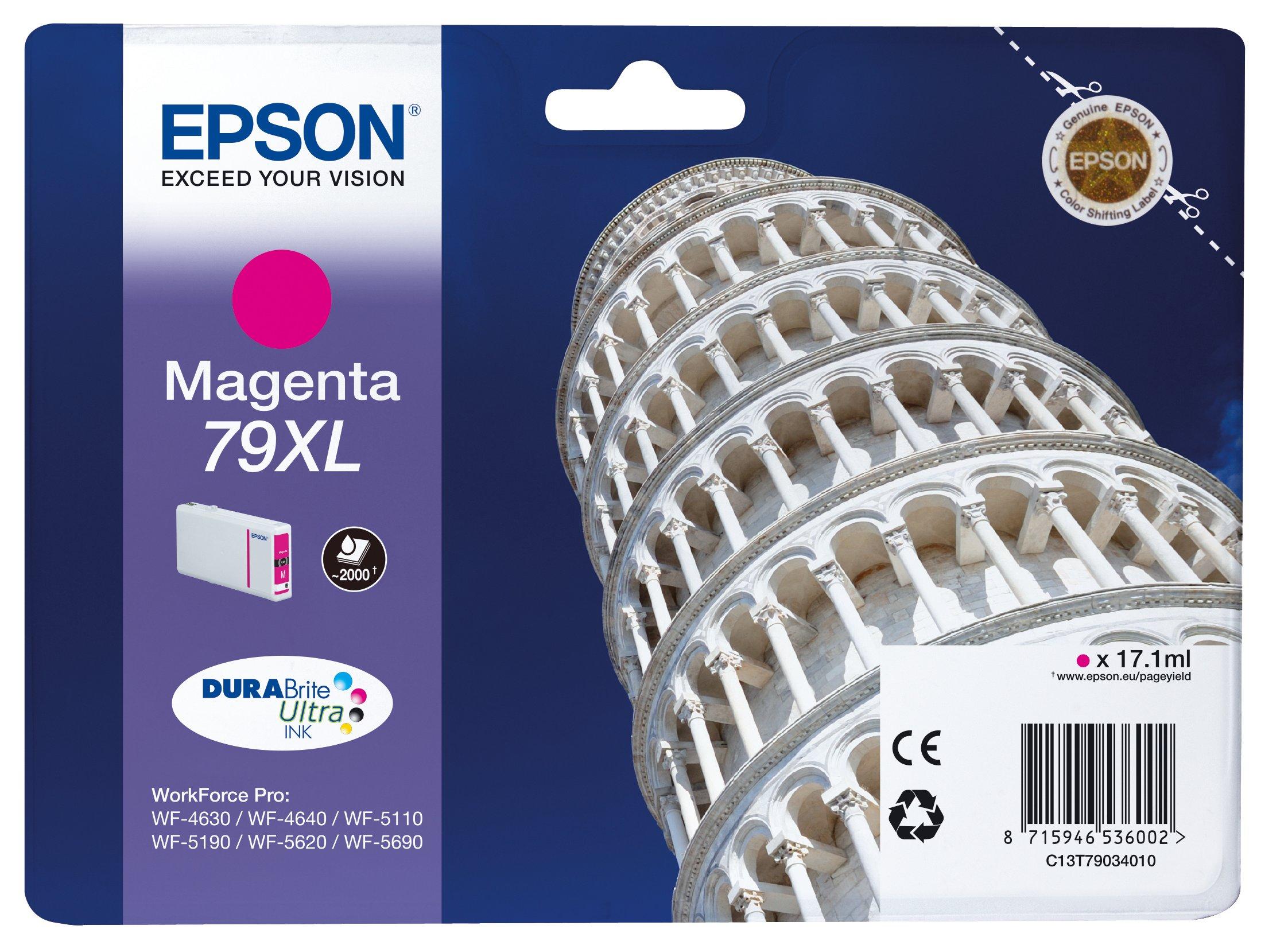 Singlepack Magenta 79XL DURABrite Ultra Ink